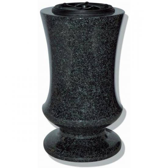 vase noir foncé