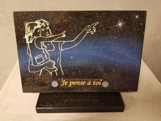 plaque maman et fille