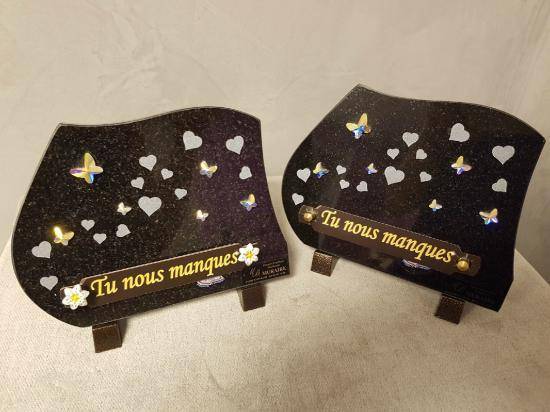 plaques coeurs