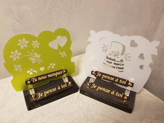 plaques atuglass vert et blanc