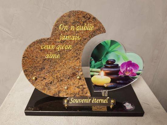plaques formatées coeur bouhie